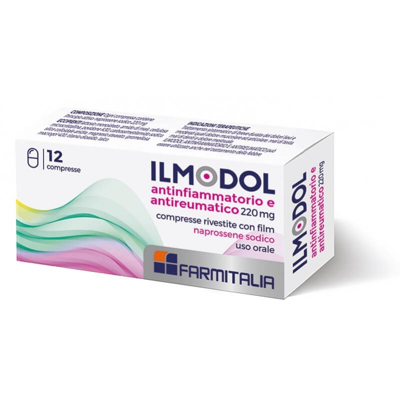 ILMODOL Antinfiammatorio e Antireumatico 12 compresse 220mg [equivalente Momendol]