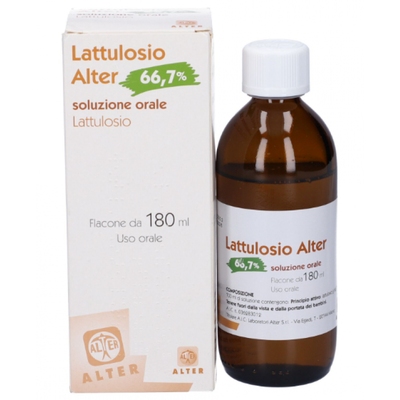Lattulosio Alter Stitichezza Sciroppo 180 ml