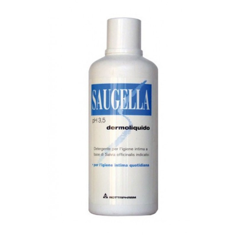 Saugella Blu Dermoliquido - Detergente Intimo Antibatterico - 100 ml