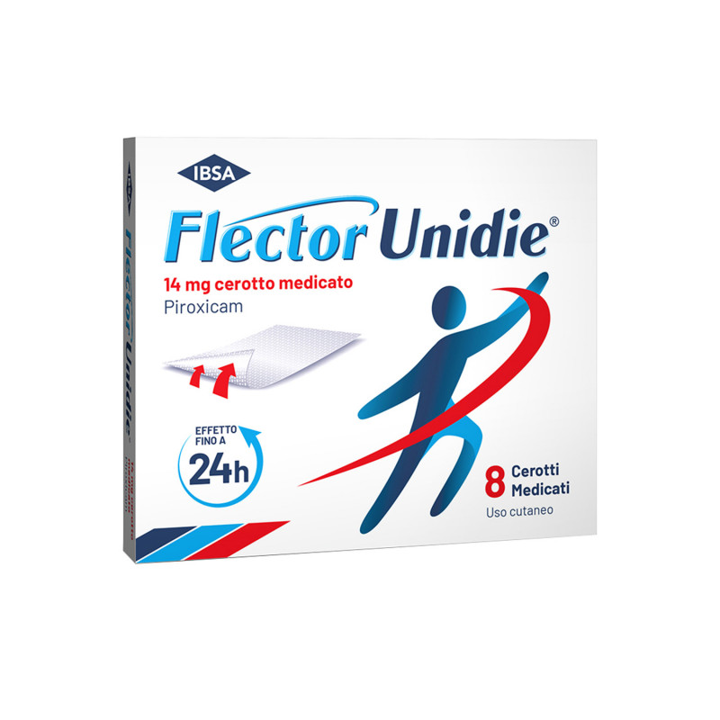 FLECTOR UNIDIE 8 Cerotti Medicati 14mg