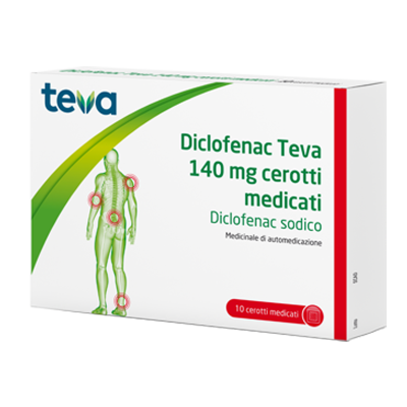 DICLOFENAC TE 10CER MED 140MG