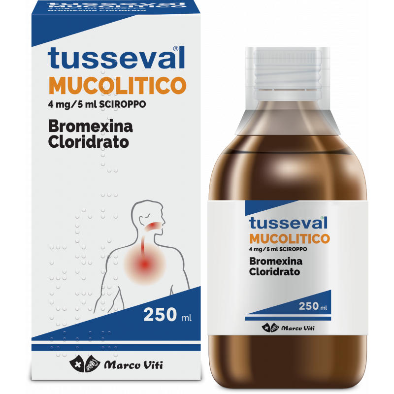 TUSSEVAL MUCOLITICO*SCIR 250ML