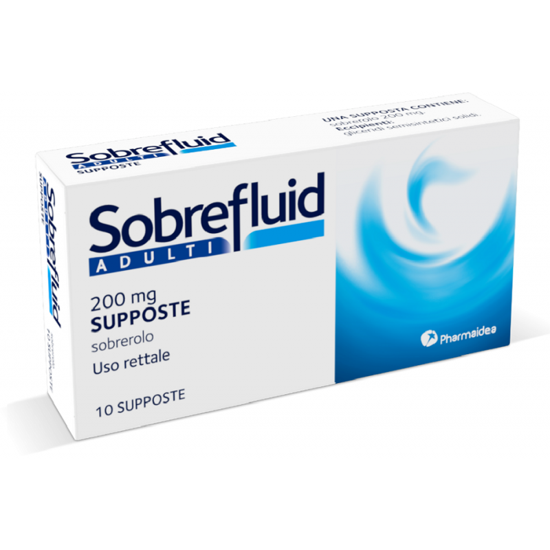 SOBLEFLUID SUPPOSTE ADULTI 10 SUPPOSTE 200 MG
