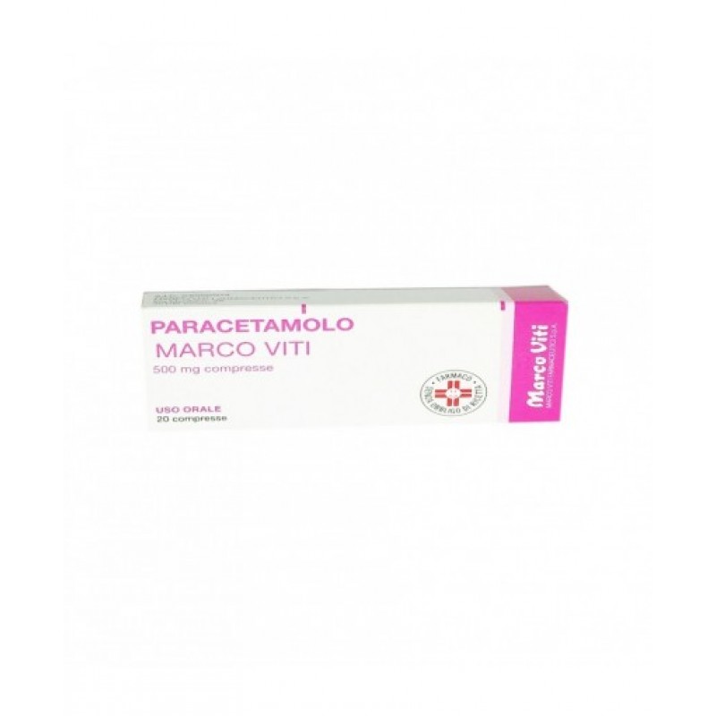 Paracetamolo Marco Viti 500 mg 20 Compresse