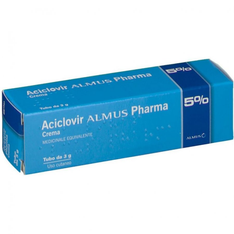 Aciclovir Almus 5% Crema 3 g