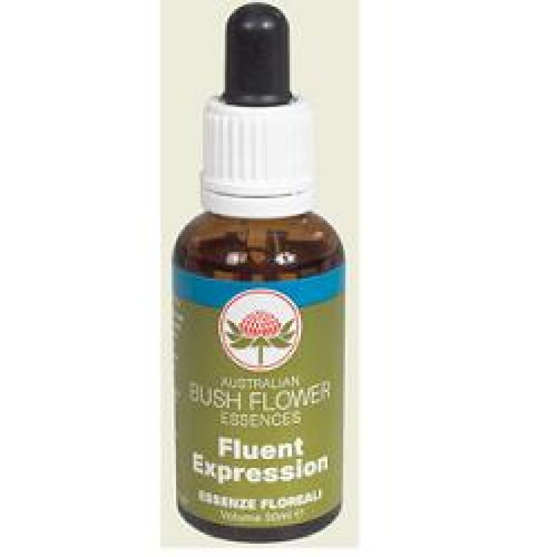 Bush Flower Essences Fiori Australiani Fluent Expression Gocce 30 ml