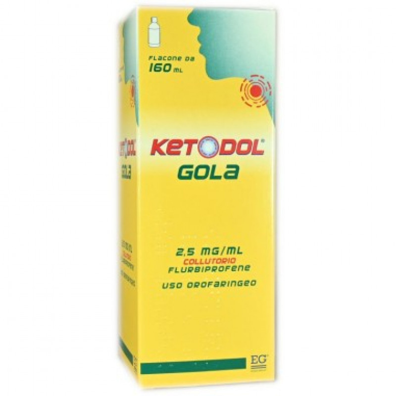 KETODOL Gola Collut.160ml