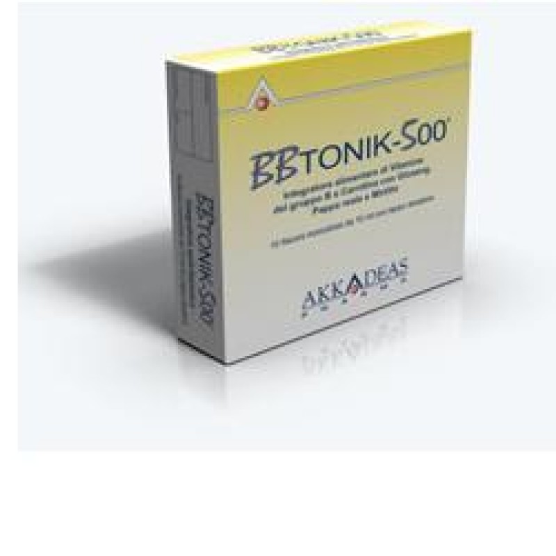 BB Tonik 500 Integratore 10 Flaconcini da 10 ml -SCADENZA AGOSTO 2025