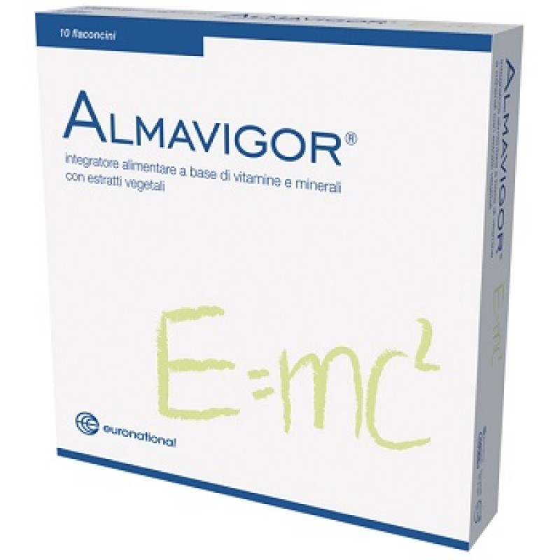 Almavigor Integratore Energetico 10 Flaconi 10 ml