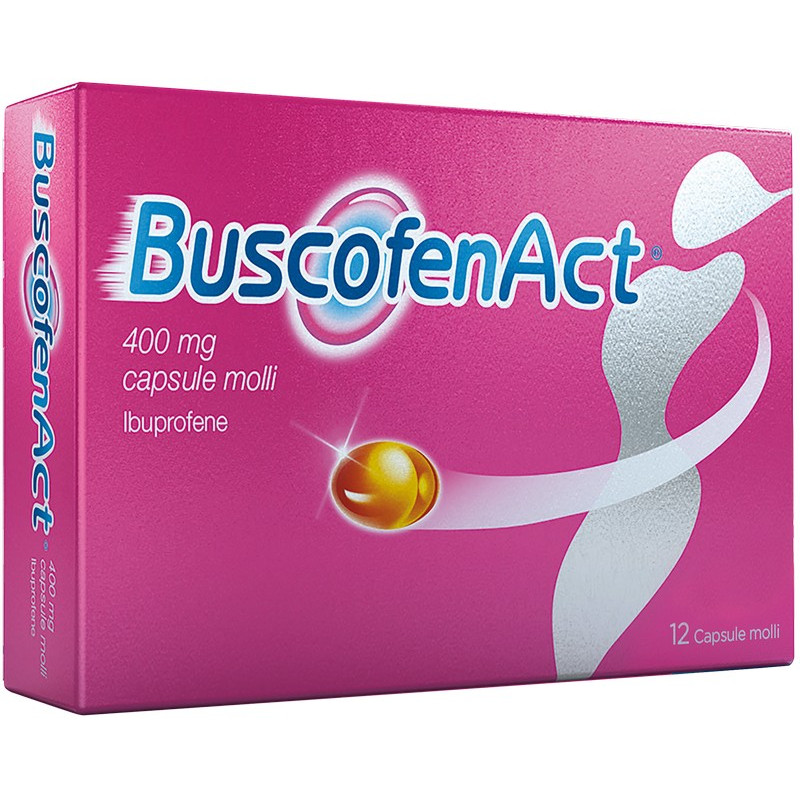 BuscofenAct 400mg - 12 Capsule Molli