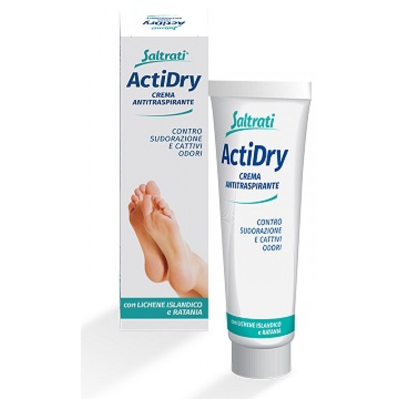 Saltrati Actidry Crema Piedi Antitraspirante 100 ml