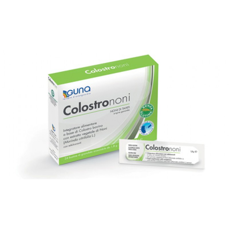ColostroNoni - Integratore per il benessere intestinale - 24 bustine orosolubili