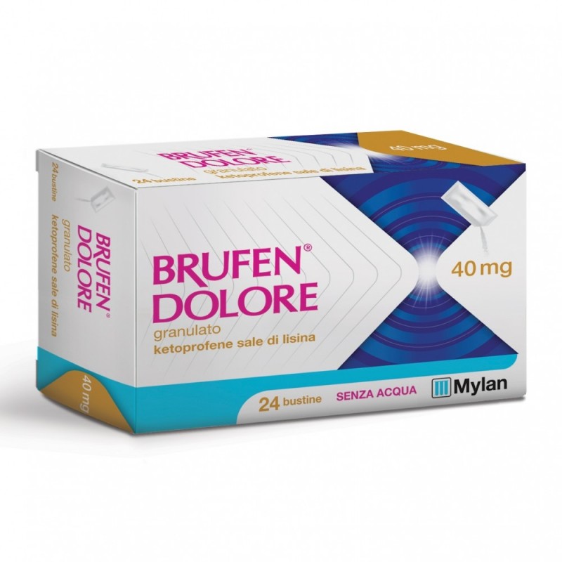 BRUFEN DOLORE granulato orale OS 12 Bustine 40MG