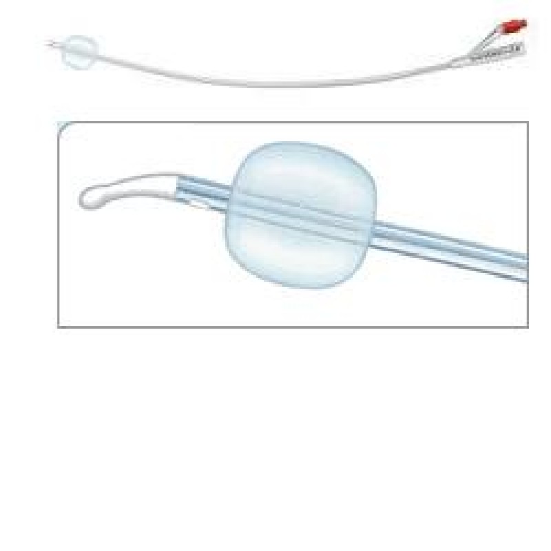 Rusch Brillant Plus AcquaFlate Adulti Catetere Vescicale CH24 Foley 41 cm