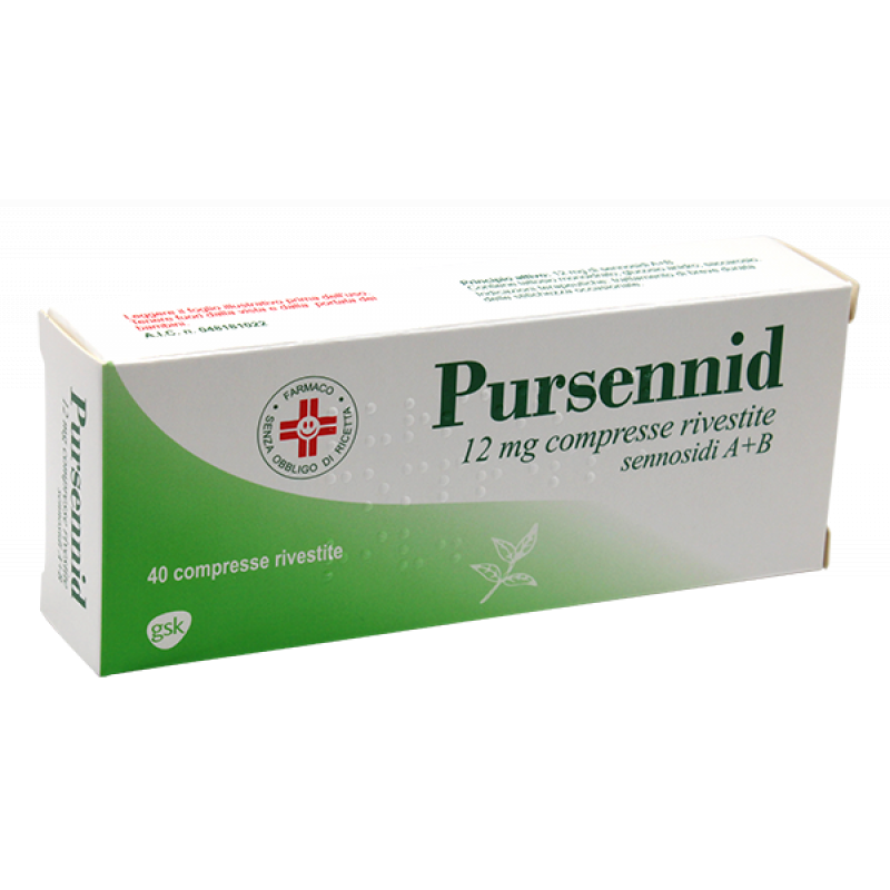 PURSENNID*40CPR RIV 12MG