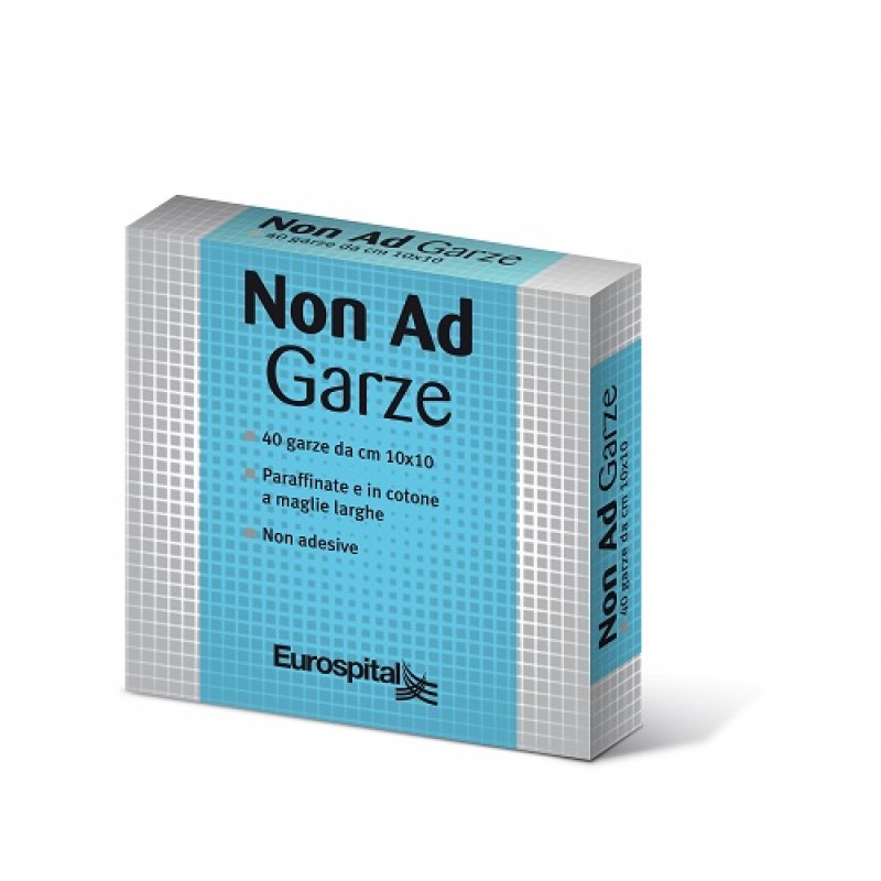 Non Ad Garze Monodose 10 Garze in Cotone 10x10 cm