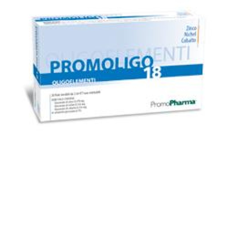 Promoligo 18 Zinco Nichel e Cobalto Oligoelementi 20 Fiale da 2 ml