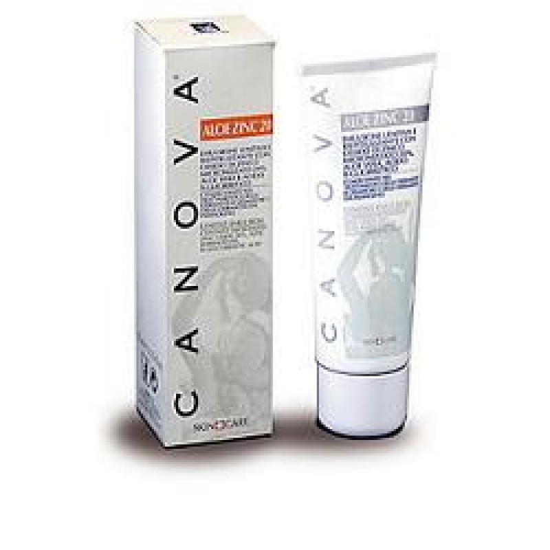 Canova Aloe Zinc 20 Emulsione Lenitiva Pelle Irritata e Arrossata 75 ml