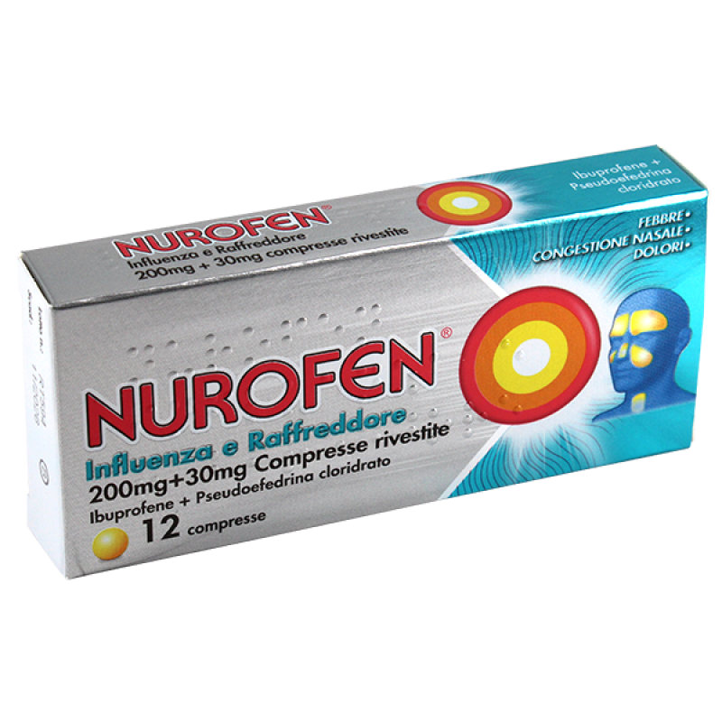 NUROFEN INFLUENZ RAFFR*12CPR GMM