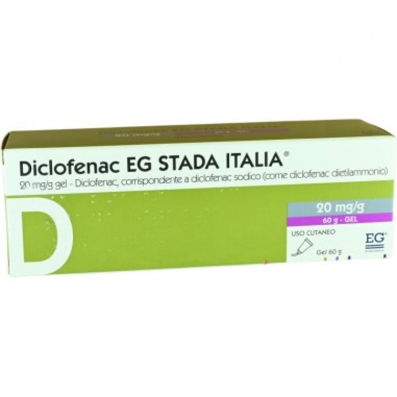Diclofenac eg*gel 60g 20mg/g