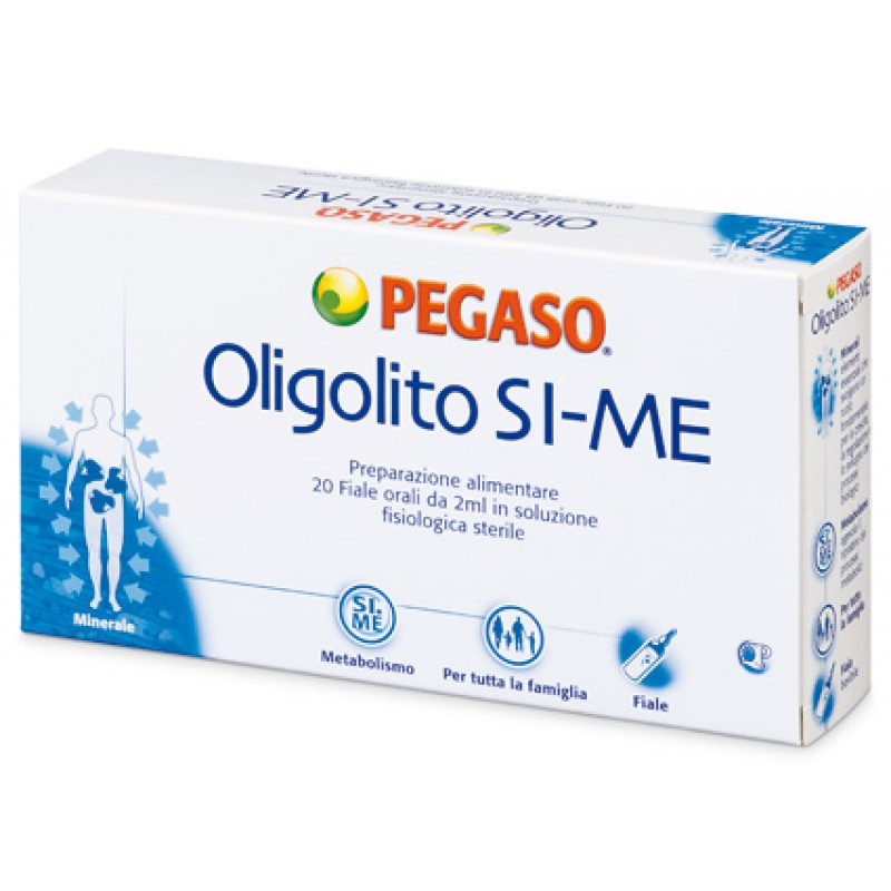Pegaso Oligolito SI-ME Integratore Per Il Metabolismo 20 Fiale 2 ml