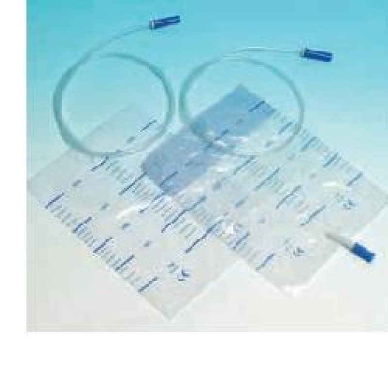 Farmac-Zabban Sacca Raccogli Urina Tubo 90 cm Con Scarico 30 Pezzi 2 L