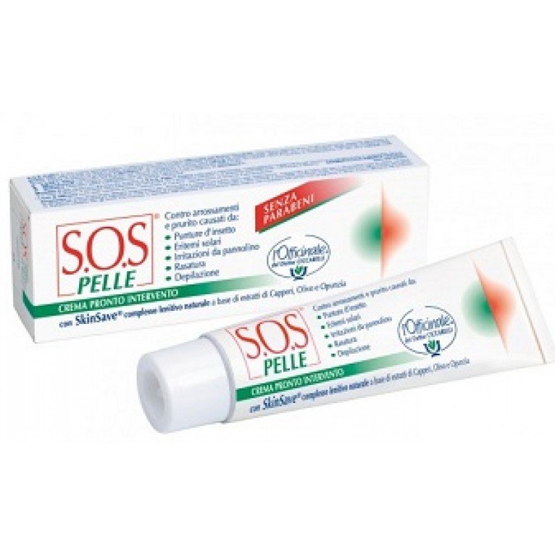 Ciccarelli Sos Pelle Crema Pronto Intervento Antiprurito Antiarrossamenti 25 Ml