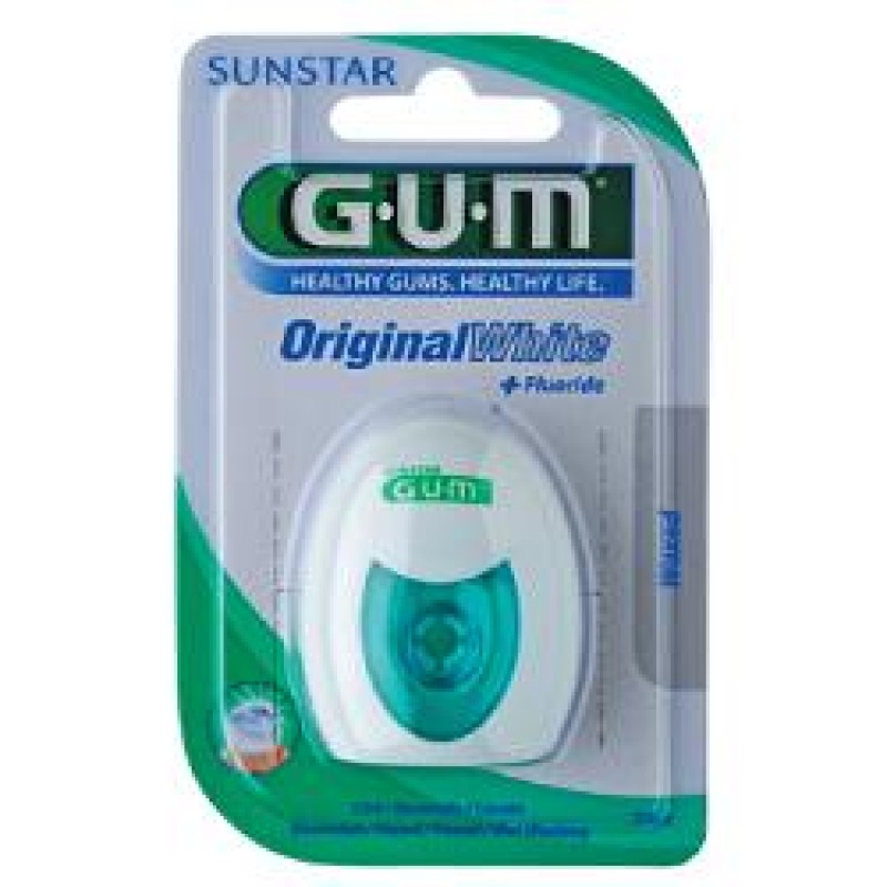 Gum Original White Filo Interdentale Sbiancante 30 m
