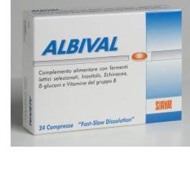 Albival Integratore Di Fermenti Lattici 24 Compresse