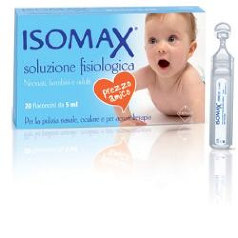 Isomax Soluzione Fiosiologica 20 Flaconcini