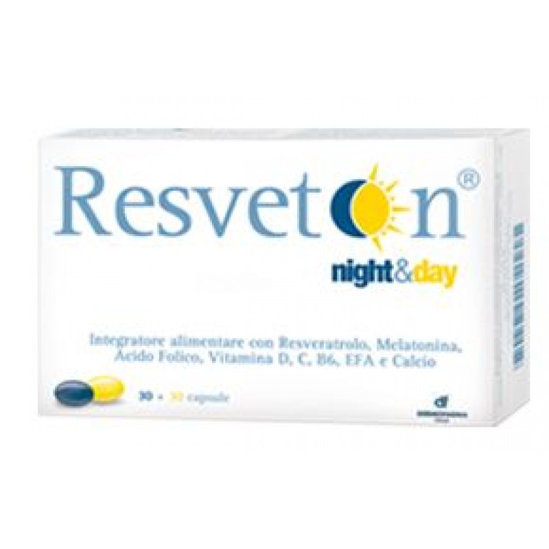 Resveton Night&Day Integratore 60 Capsule