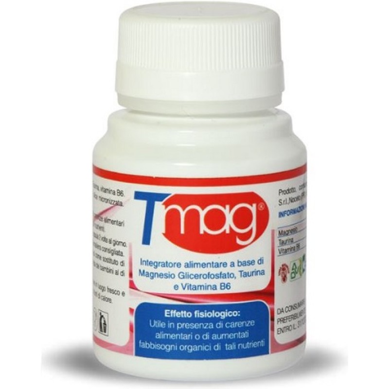 T-Mag - Integratore di Magnesio - 60 capsule