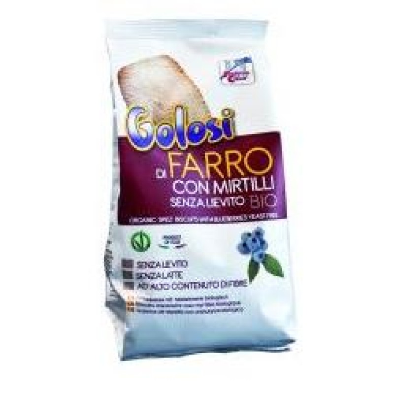La Finestra sul Cielo I Golosi Biscotti di Farro al Mirtillo Senza Lievito 250 g