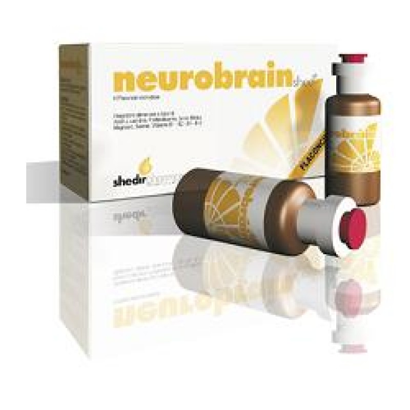Neurobrain Shedir Integratore Stimolante Memoria 10 Flaconcini