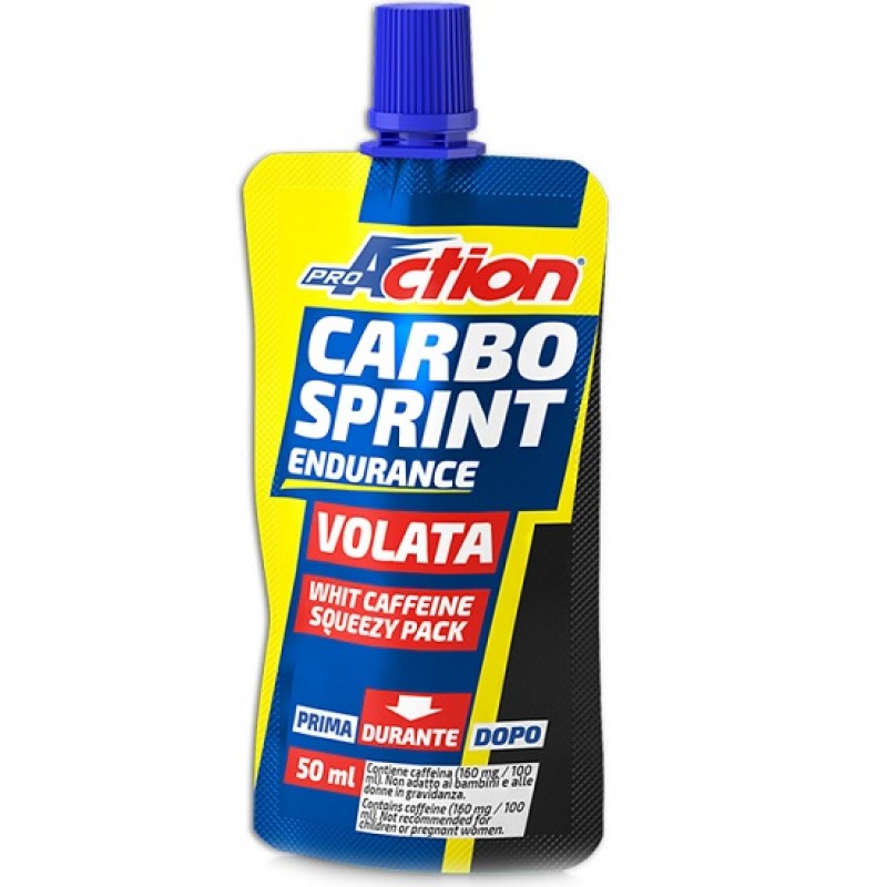 Pro Action Carbo Sprint Volata Integratore Energetico per Sportivi 50 ml