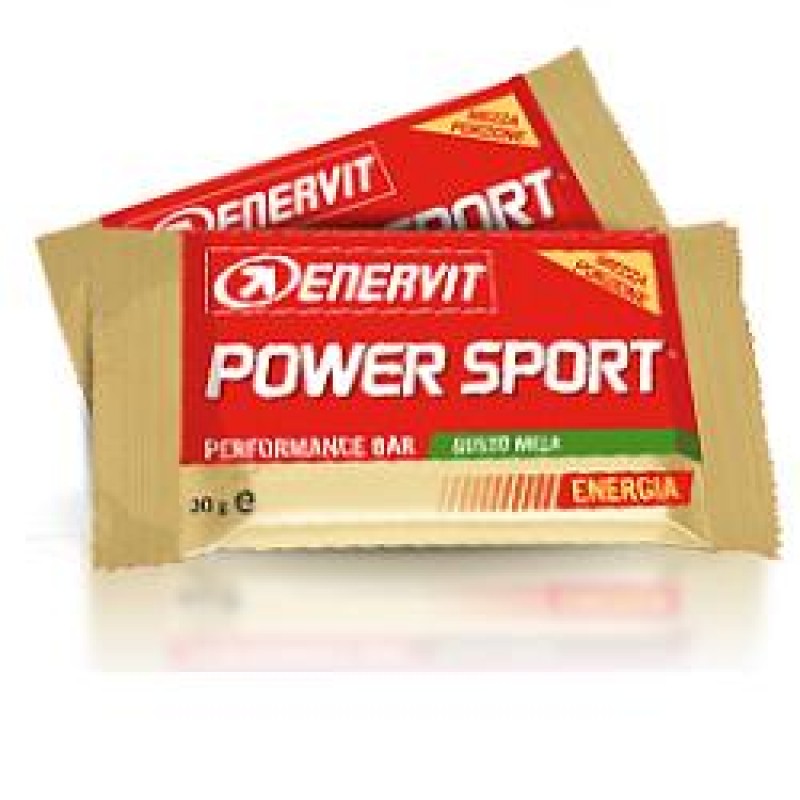 Enervit Power Sport Double Mela Barretta Energetica 2x30g