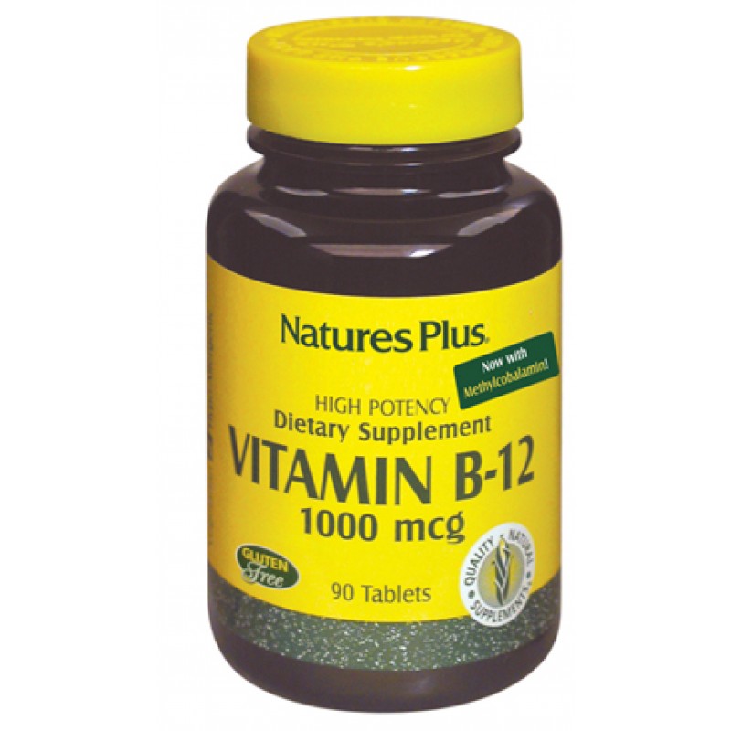 Nature's Plus Vitamina B12 Integratore 90 Tavolette