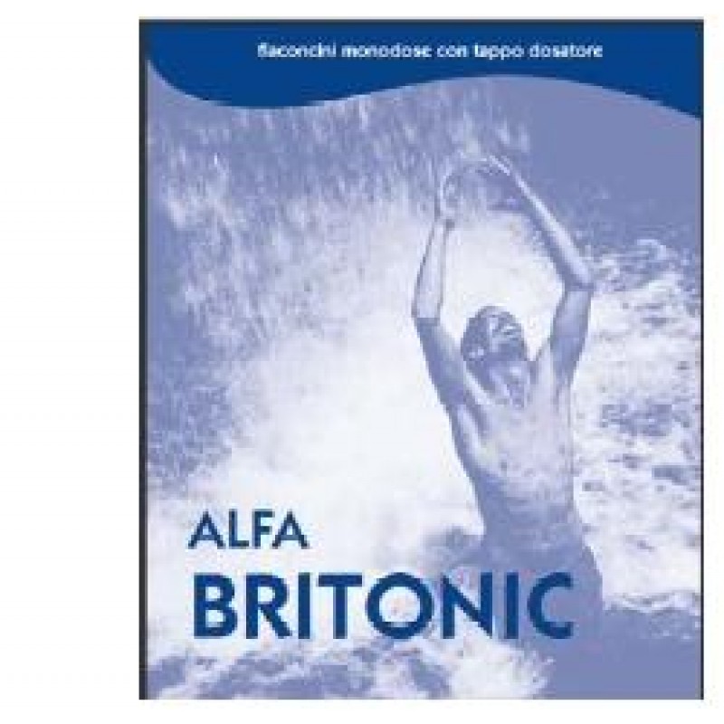 Alfa Britonic Integratore Tonico 10 Flaconcini 10 ml