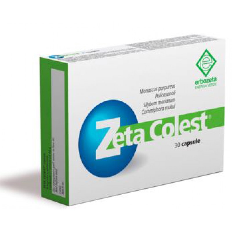 Zeta Colest - Integratore per il Colesterolo - 30 Capsule