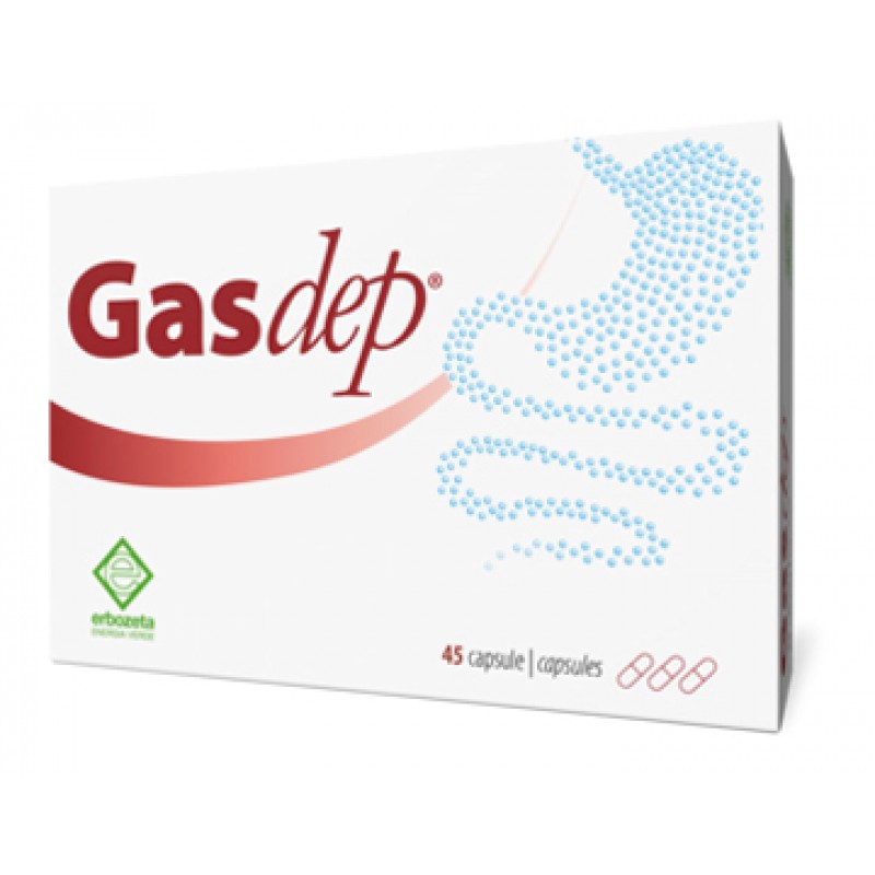 Erbozeta Gasdep Integratore Funzione Digestiva 45 Capsule