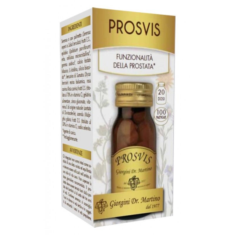 Dr. Giorgini Prosvis Integratore Benessere Vie Urinarie 100 Pastiglie