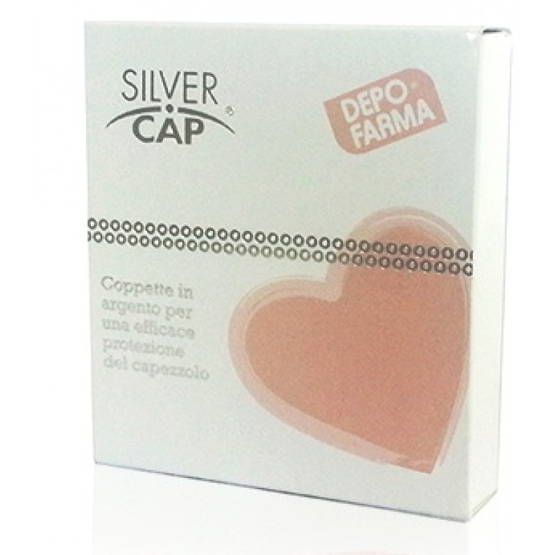 Silver Cap Coppette Copricapezzoli in Argento 2 Pezzi