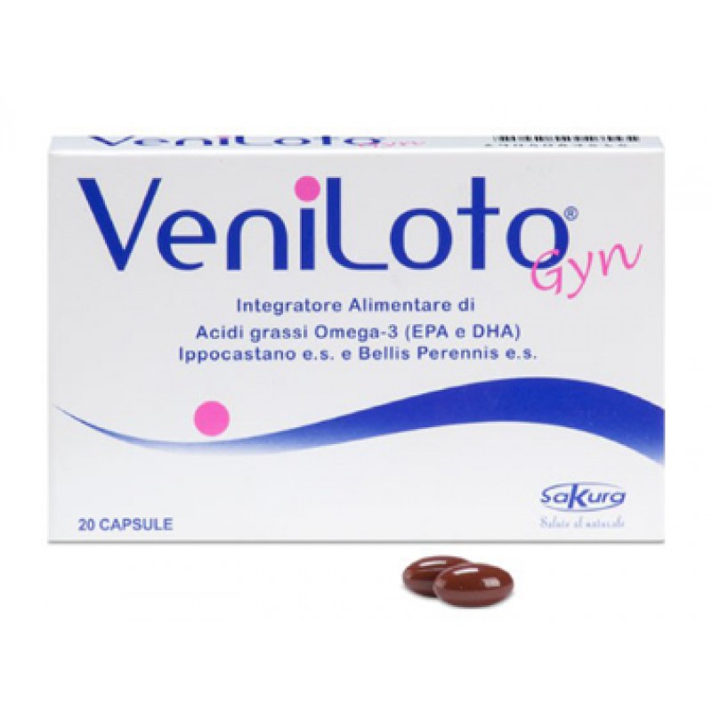 Veniloto Gyn Integratore Microcircolo 20 Capsule