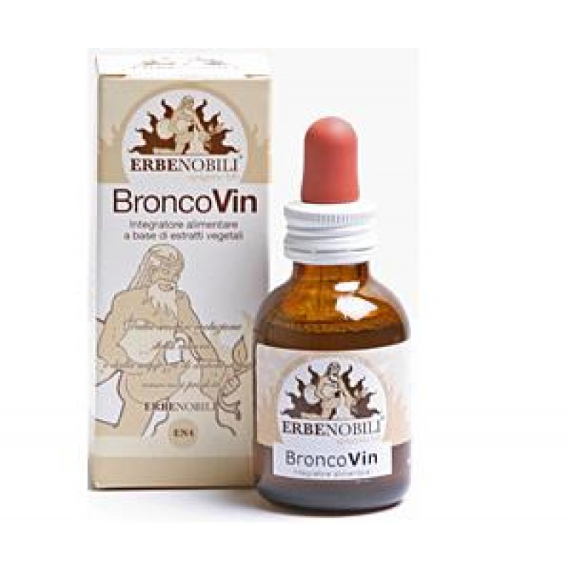 Erbenobili Broncovin Integratore Benessere Respiratorio 50 ml