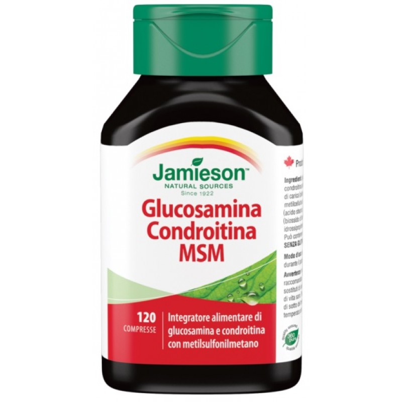 Jamieson Glucosamina Condroitina MSM 120 compresse