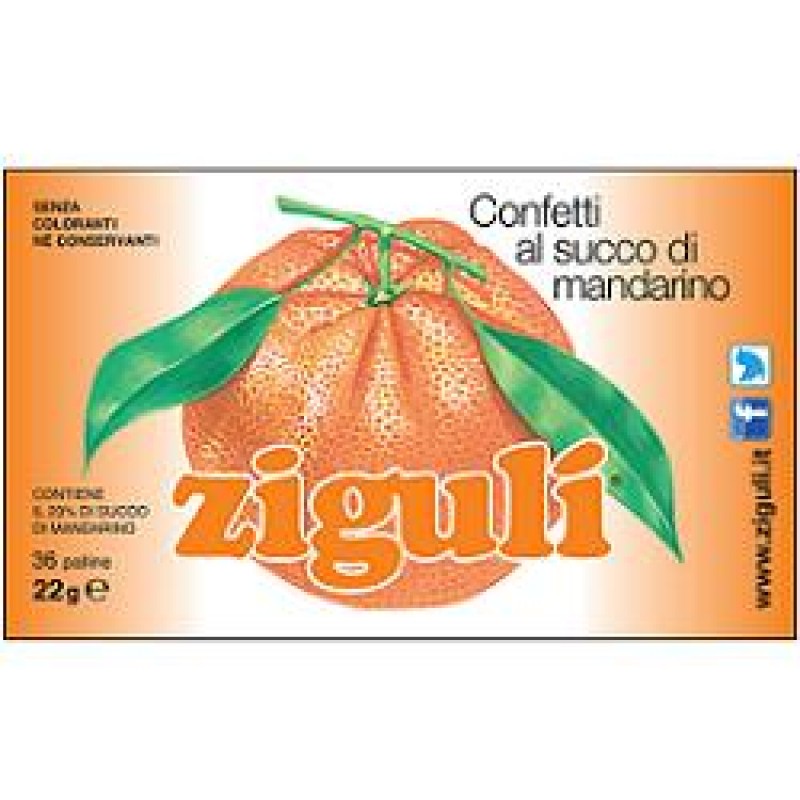 Zigulì Mandarino 36 Caramelle