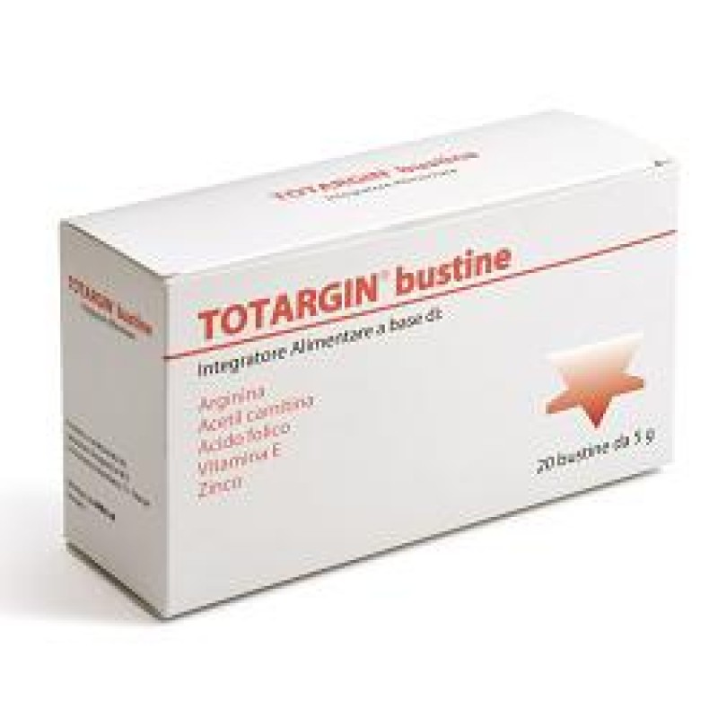 Totargin Integratore Sessuale con Arginina 20 Bustine