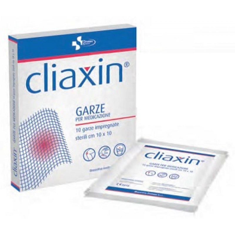 Cliaxin Garze Per medicazione 10x10 cm 10 Pezzi