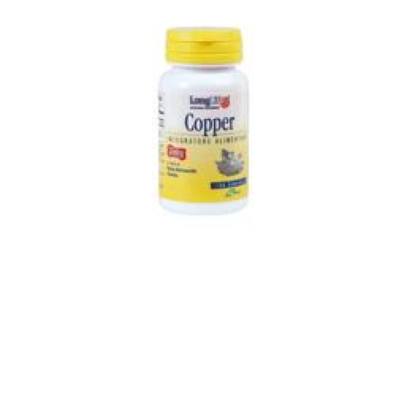 LongLife Copper 2 mg Integratore Rame 100 Compresse