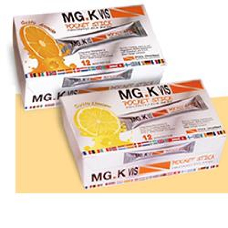 MGK VIS Pocket Integratore Energetico Arancia 12 Stick